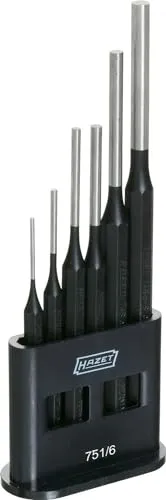 Hazet Splinttreiber-Satz 6tlg. 751/6 - Präziser 6-teiliges Set von Hazet für zuverlässiges Entfernen von Splinten, ideal für Werkstatt und Hobby.
