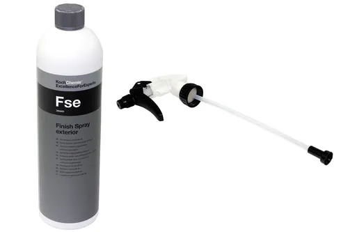 Schnellglanz mit Kalk- ex Finish Spray exterior Koch Chemie 1 Liter + Sprühkopf