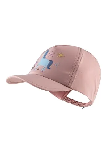 Sterntaler Basecap Einhorn - Mädchen Schirmmütze mit Einhorn Print - Sommer Baseball Cap elastisch mit Gummizug - Sportive Baby und Kinder Schirmkappe, mattrosa, Größe 55