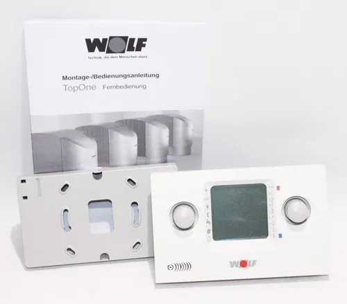 WOLF Fernbed. Digital Topone m.Wetterstation von Wolf