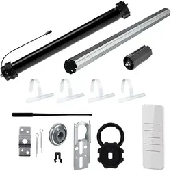PR5 30/15-60 Komplett-Set inkl. Mechanik-Set - Rollladenmotoren für automatisierte Rollläden mit 30Nm Zugkraft bis 75Kg, einfache Montage und Überlastungsschutz für mehr Komfort im Alltag.