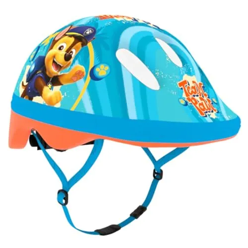 Nickelodeon Paw Patrol Fahrradhelm für Jungen, Blau, Größe 44-48 cm (XS) - Fahrradhelme für Kinder – Optimaler Schutz mit coolem PAW Patrol Design! Ideal für kleine Abenteurer und perfekt für die ersten Fahrversuche auf dem Fahrrad.
