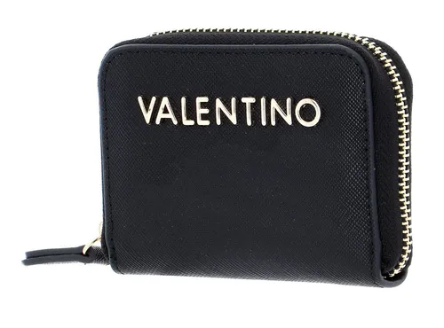 Valentino Damen Divina Sa Zip Around Wallet, Schwarz in schwarz von Valentino