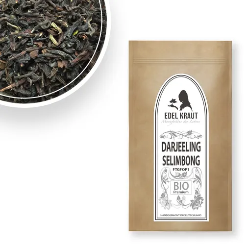 250g BIO Schwarzer Tee DARJEELING SELIMBONG FTGFOP1 2nd Flush