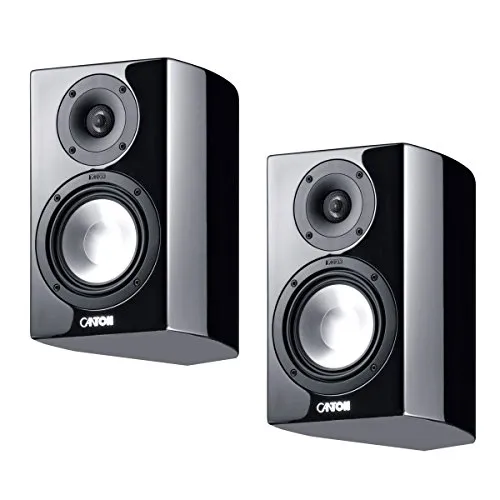 Canton Vento 820.2 2-Wege Kompaktlautsprecher (60/100 Watt) schwarz hochglanz (PAAR)