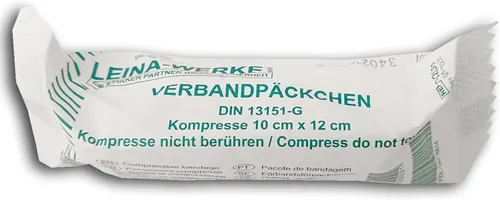 10x Verbandpäckchen DIN 13151-G 10 x 12cm - steril - LW - reduziertes ANGEBOT