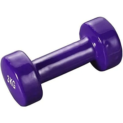 Trendy Sport Vinyl Hantel - 1 Stück - 3,0 KG