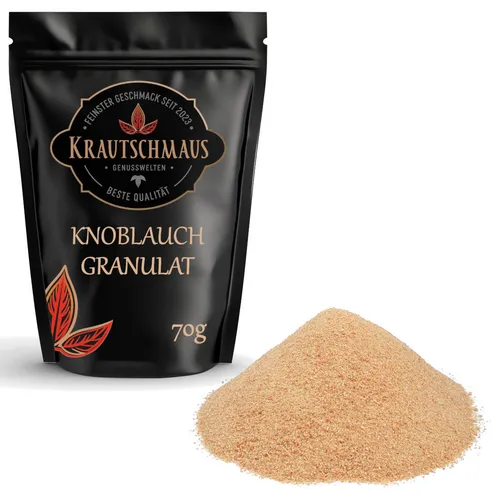 70g Knoblauch Granulat Knoblauchgranulat Pulver Knofi Knobi Gewürz aromatisch