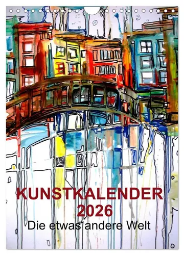 Produktbild Melinda Horvath Kunstkalender 2026