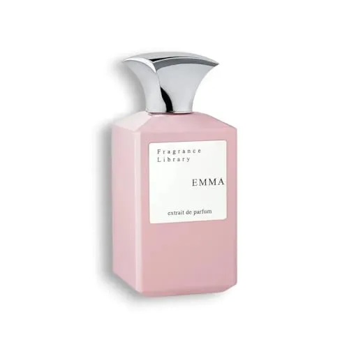 FRAGRANCE LIBRARY Emma Extrait de Parfum - Luxuriöser Damenduft mit blumigen, süßen und fruchtigen Noten. Ideal für stilbewusste Frauen, die Eleganz und Vielseitigkeit schätzen. Erhältlich in 100ml Flakon oder 3ml Probe.