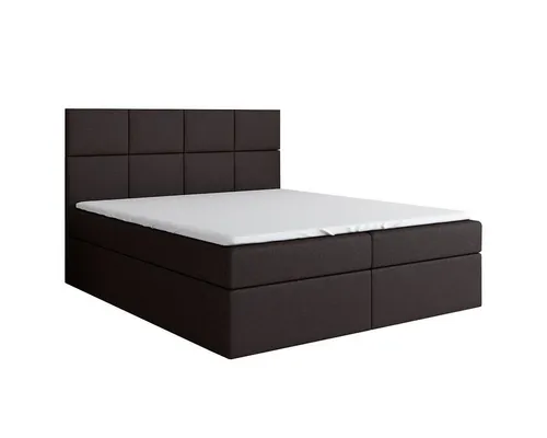 Boxspringbett VAR 120 x 200 mit 2 Bettkästen und Bonell-Matratze - Schwarz - Komfortables Boxspringbett mit zwei praktischen Bettkästen für zusätzlichen Stauraum. Hochwertige Materialien sorgen für Langlebigkeit und einfache Reinigung. Ideal für Schlafzimmer oder Hotelzimmer.