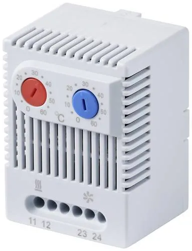 TRU COMPONENTS Thermostat TC-ZR011 1 Schließer, 1 Öffner (L x B x H) 67 x 46 x 50mm 1St.
