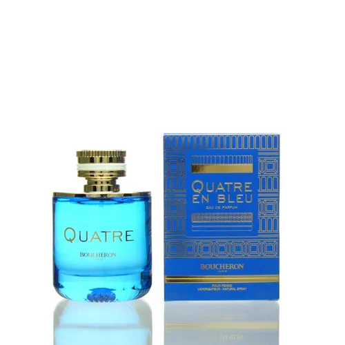 Boucheron Quatre En Bleu Eau de Parfum 100 ml - Eleganter Duft für Damen, 100 ml Vapo/Spray, ideal für besondere Anlässe und verleiht einen Hauch von Luxus.
