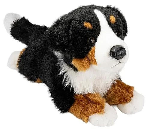 Carl Dick Berner Sennenhund Plüschtier, 30cm - Hochwertiges Plüschtier Berner Sennenhund, ca. 30cm, mit weichem Fell und antiallergischem Material. Ideal zum Kuscheln und Spielen für Kinder.