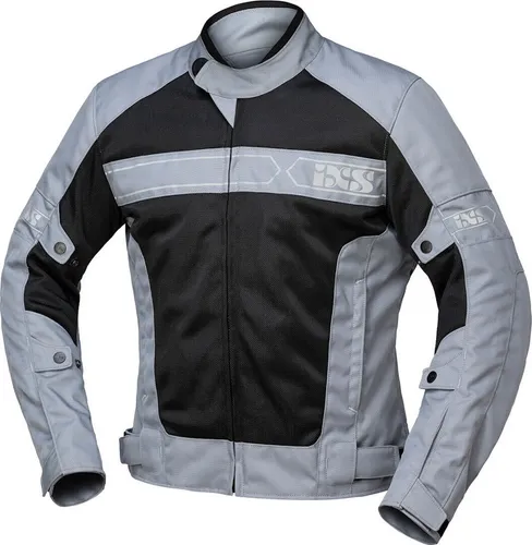 IXS Evo-Air Motorrad Textiljacke, schwarz-grau, Größe S von iXS