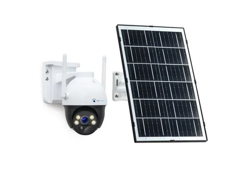 4G LTE Solar Überwachungskamera mit 4MP + PTZ von LUVISION