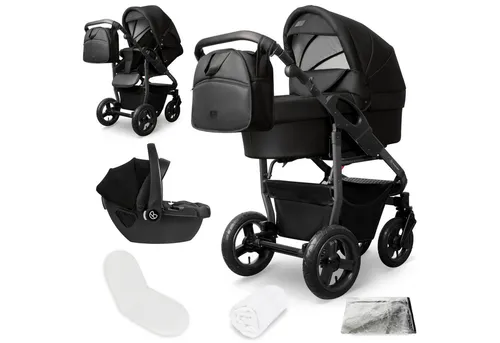Kinderwagen Schwarz von Bergsteiger