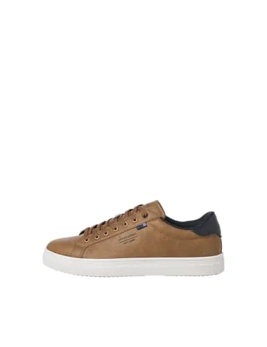 JACK & JONES Jfwbale Pu Sneaker Noos - Herren-Sneaker mit lässigem Design und bequemer Schnürung, ideal für den Alltag und Freizeitaktivitäten.