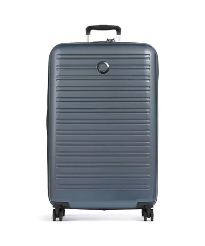 Delsey Paris Segur 2.0 4-Rollen Trolley 78 cm blau - Koffer mit 4 stabilen Rollen, leichtgängig und ideal für lange Reisen, bietet großzügigen Stauraum und stilvolles Design.