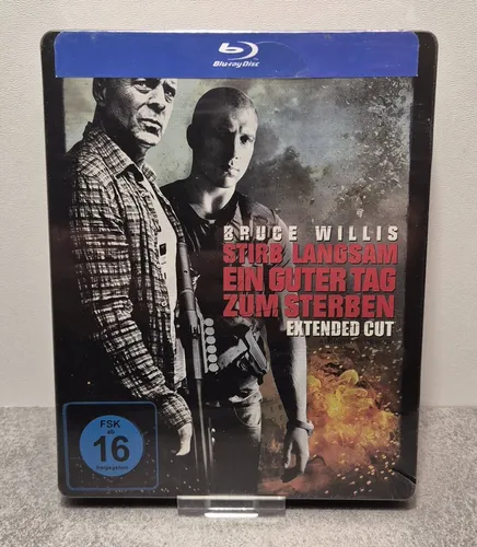 Stirb Langsam: Ein guter Tag zum Sterben - Steelbook Blu-Ray - OOP - NEU & OVP