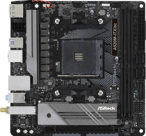 ASRock A520M-ITX AC Mainboard