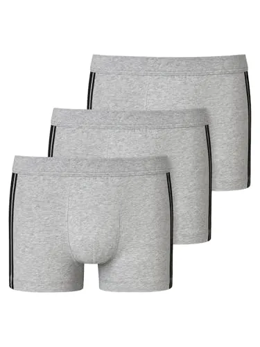 Schiesser Herren 3 Pack Softbund Und Streifen Boxershorts - Retroshorts für Herren aus der beliebten SCHIESSER-Serie 