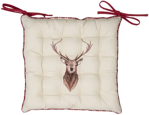 Stuhlkissen mit Schaumstoff 40x40 cm mehrfarbig COL29