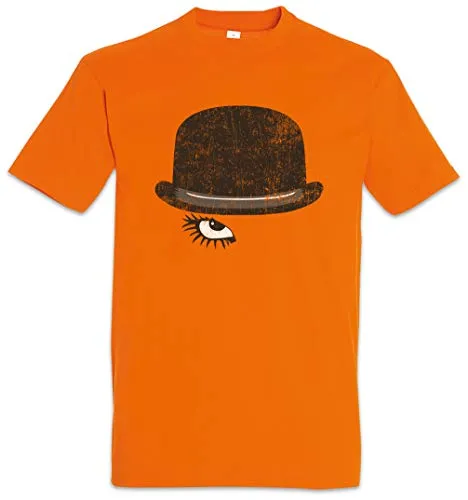 Urban Backwoods Alex Eye Herren T-Shirt Orange Größe 4XL