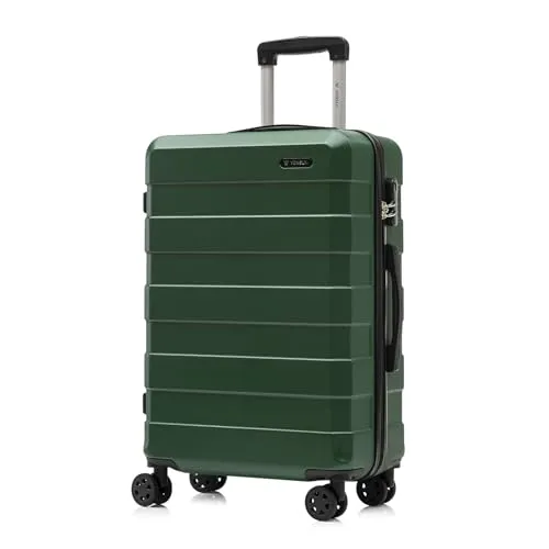 yonsly Trolley Reisekoffer L in grün von YONSLY