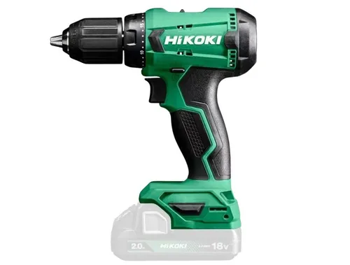 HIKOKI Akku Bohrschrauber DS18DAW4Z - 18 V Kompakt - Akkuschrauber mit 20 Drehmomentstufen, kompakt und leistungsstark für präzises Arbeiten ohne Akku.