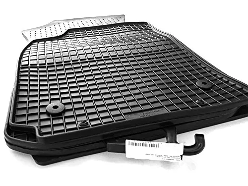 Gummifußmatten, passend für A4 (B5 8D)/ A4 (B5 8D) Avant, Premium Qualität Gummifußmatten, schwarz, 4- teilig