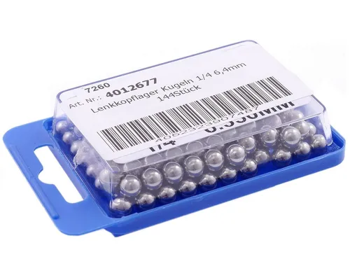 Lenkkopflager Kugeln 1/4 6,4mm 144Stück