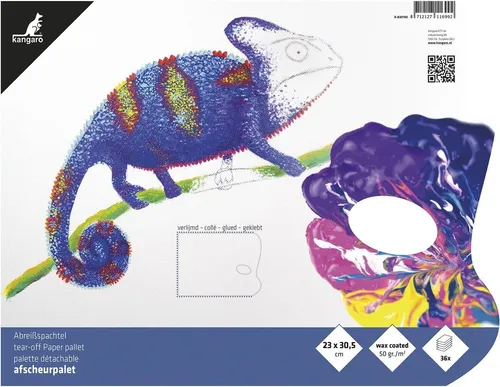 kangaro Abreißpalette 36 Blatt 50 g/qm 230 x 305 mm weiß