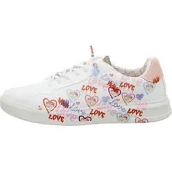 Fusion sportlicher Schnürer Mehrfarbig - Damen-Schnürhalbschuhe mit herausnehmbarem Korkfußbett und flexibler, rutschhemmender Laufsohle für optimalen Tragekomfort – der perfekte Freizeitbegleiter!