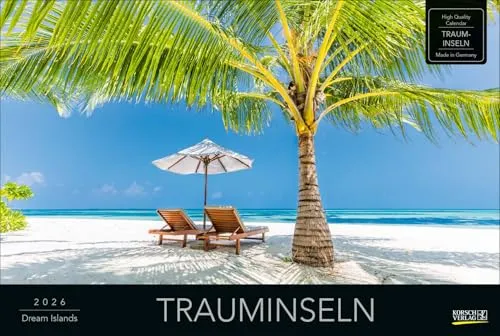 Trauminseln 2026 von Korsch Verlag