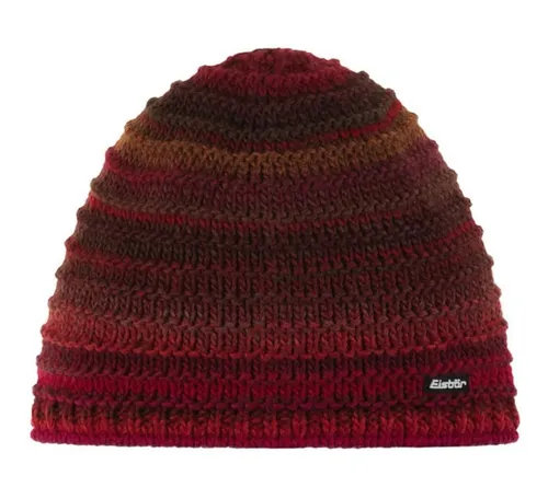 EISBÄR Damen Mütze Mikata - Bunte Wellenstruktur - Mützen mit grober Wellenstruktur im bunten Space Dye-Look, kuscheliges Fleece-Futter für Wärme und Tragekomfort, ideal für kalte Tage.