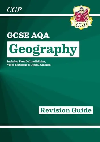 Produktbild GCSE Geography AQA Revision Guide includes Online Edition, Videos & Quizzes (CGP AQA GCSE Geography)