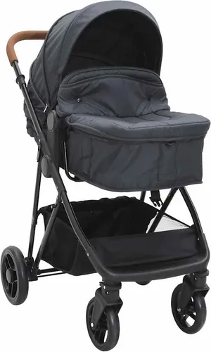 vidaXL 2-in-1 Kinderwagen Klappbar