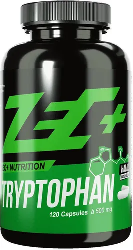 ZEC+ Tryptophan Kapseln, 120 Stück - Hochwertige Kapseln für die tägliche Ergänzung, ideal zur Unterstützung des Wohlbefindens, einfach zu dosieren und in praktischer Verpackung.
