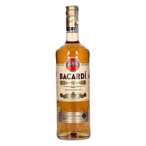 Bacardi Carta Oro Rum 1 x 1 L