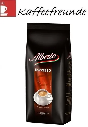 Kg Alberto ESPRESSO Bohnen 100% Arabica JJ Darboven 1