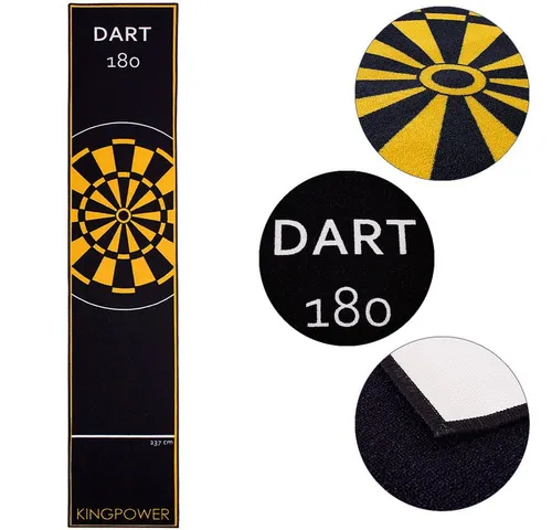 Kingpower Dartmatte Dart Matte Dartteppich Turnier Matte Dartmatte Teppich Darts 2 Größen