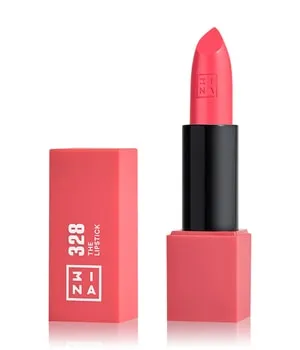 3INA MAKEUP - The Lipstick 328 - Elektrisches Rosa Lippenstift - Matt Lippen-Stift mit Vitamin E und Shea Butter- Langanhaltender Hochpigmentiert Creme - Vanille-Duft - Vegan - Cruelty Free