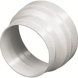 Xavax Reduzierstück Dunstabzug 100-125 mm – Kunststoff - Weiß