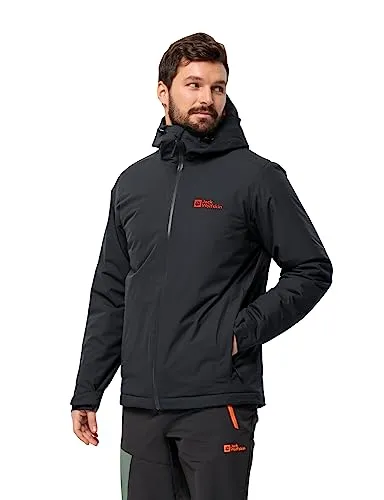Jack Wolfskin Herren Wisper Ins Jkt M, Phantom, S EU in schwarz von Jack Wolfskin