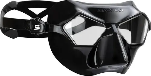Salvimar Incredibile Freitauchmaske Schwarz Herren,Damen Schwarz One Size