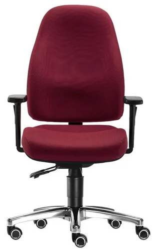 SITWELL STEIFENSAND Bürostuhl Office M mit Lendenwirbelstütze - Robuster Bürostuhl für den professionellen Einsatz bis 130 kg. Höhenverstellbar von 420 mm bis 560 mm, ideal für ergonomisches Sitzen und Komfort im Büro.