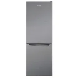 Amica KGCL 386 160 E Stand Kühl-Gefrierkombination - Stand Kühl-Gefrierkombination mit 227 L Nutzinhalt, Superkühlfunktion und energiesparender LED-Beleuchtung in eleganter Edelstahloptik.