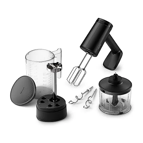 Philips Handmixer 5000 Series, 3-in-1-Handmixer mit 500 W in schwarz von Philips