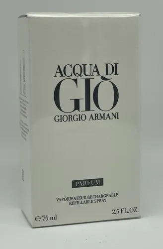 GIORGIO ARMANI ACQUA DI GIO PARFUM 75ml - Herrenparfüm mit intensiven, aquatischen Noten für einen erfrischenden Duft, ideal für den täglichen Gebrauch.